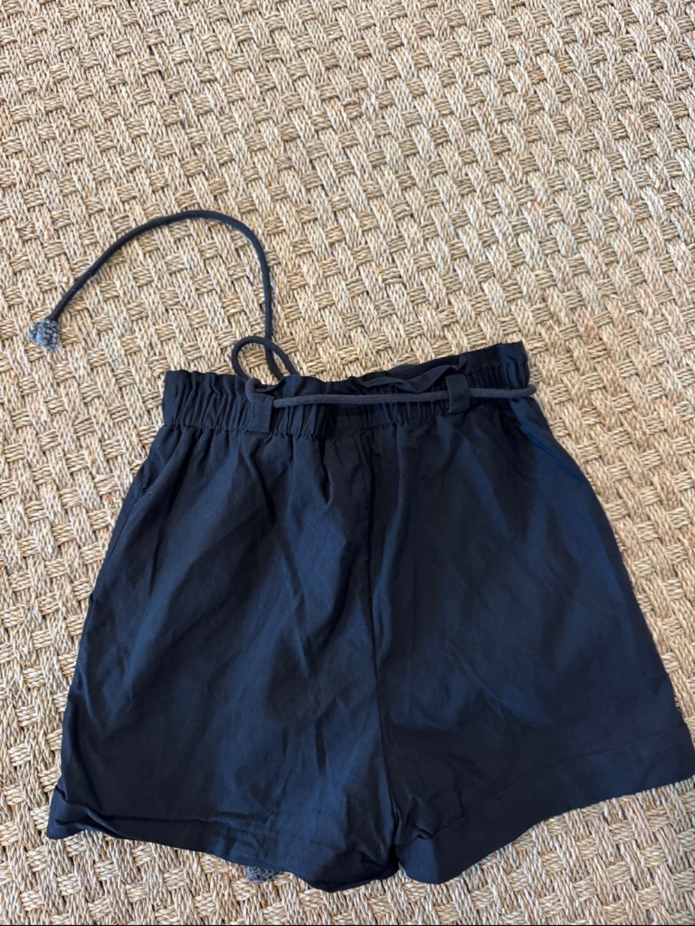 Hey Babe Button-Front Drawstring Shorts - Picture 3 of 4